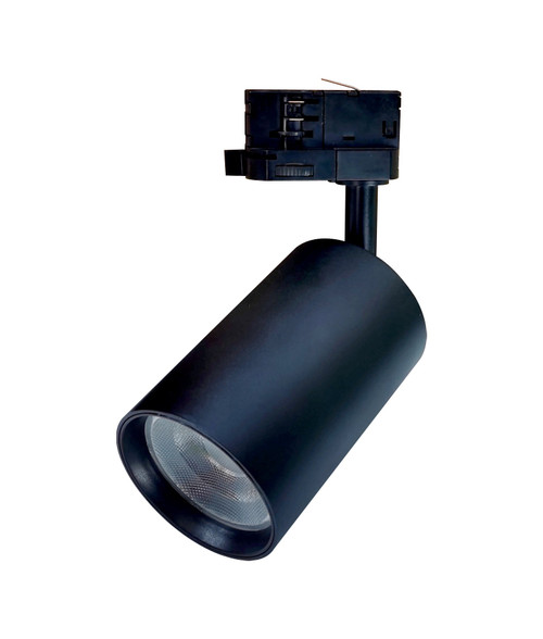 Track Light Black Aluminium 3 Circuit 25W Tri-CCT 1900lm Dimmable Commercial Grade