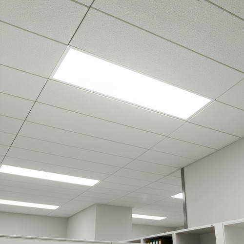 LED Panel Light 120x30cm Tri Colour 3490lm CRI95 IP44 Backlit 