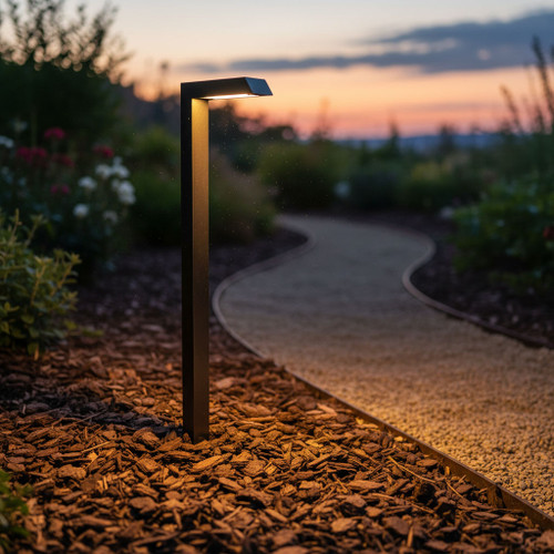 LED Garden Spike Light Bronze Brass 12V 4W Tri-CCT 350lm IP54