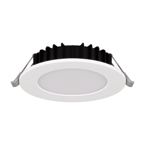 LED Downlight White 114mm Tri-CCT 8W 800lm IP44