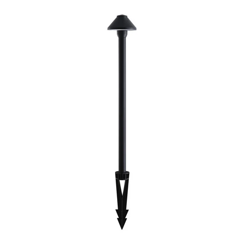 Spike Light Black 84mm Head 457mm Post 12V 4W Tri-CCT 350lm IP65