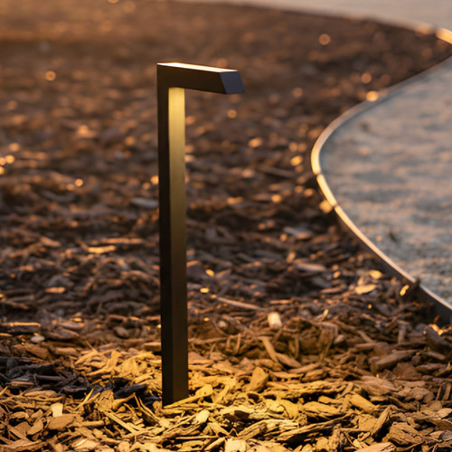 LED Garden Spike Light Black Aluminium 12V 4W Tri-CCT 350lm IP54