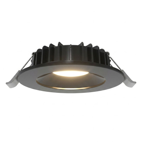 LED Downlight Black 35mm x 114mm Tri-CCT 8W 900lm IP44 IK05