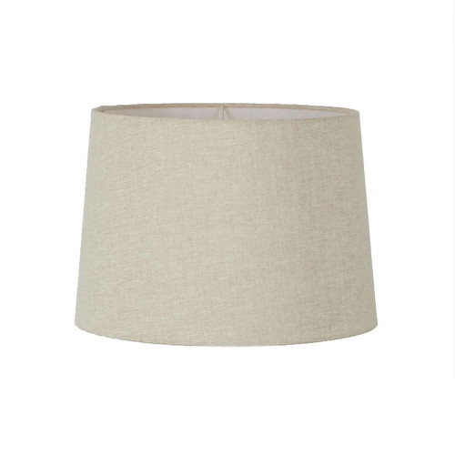 Lamp Shade Drum Light Natural Linen 380mm x 350mm x 240mm