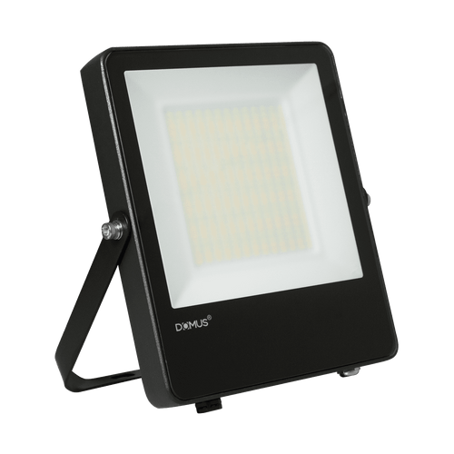 LED Floodlight Black Aluminium Tri-CCT 50W/70W/100W Adjustable 12150lm IP66 IK08