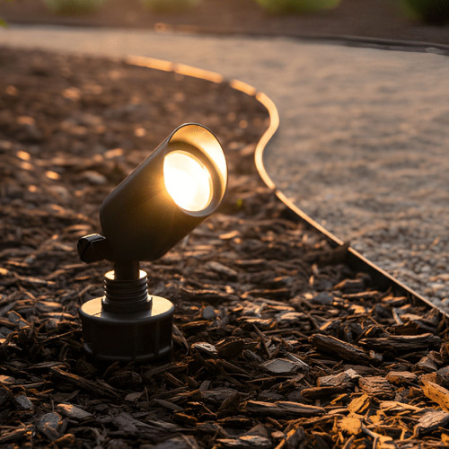 Garden Spike Light Bronze 12V MR11 3W 3000K 240lm IP65