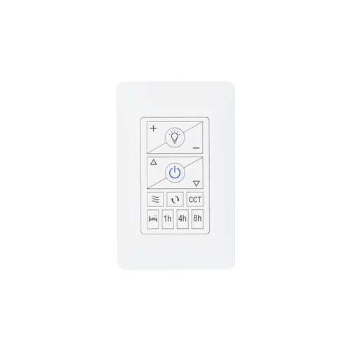 Wall Control Smart DC Ceiling Fan 6-Speed