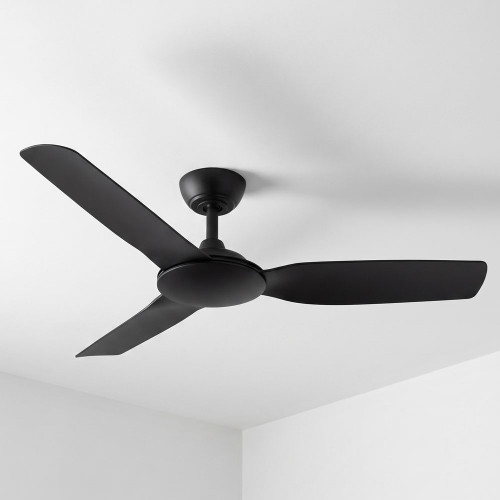 122cm 48-inch Black DC Ceiling Fan With WiFi Smart Remote 3 Blade 33W 6 Speed