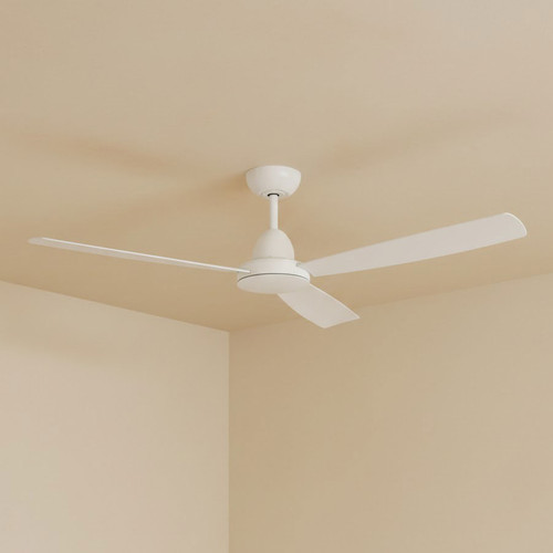 122cm 48-inch White DC Ceiling Fan 3 Blade 23W 3 Speed