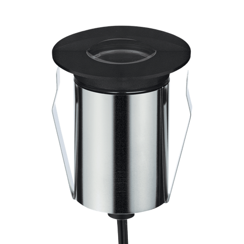 Inground Light 85mm Eyelid Black 6W RGBW 24V IP67 IK10