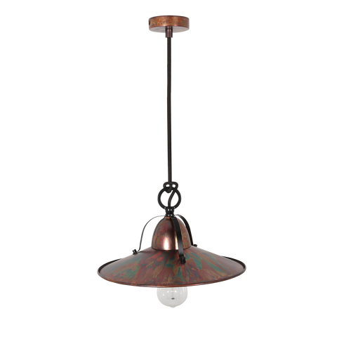 Pendant Light 30cm Copper Flared Shade E27 60W