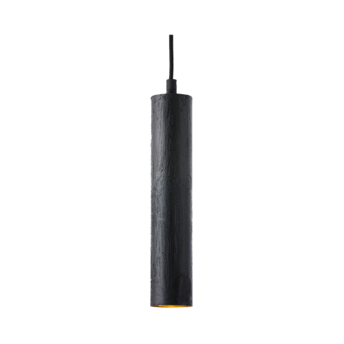 Pendant Light 30cm Charred Cylinder GU10 60W