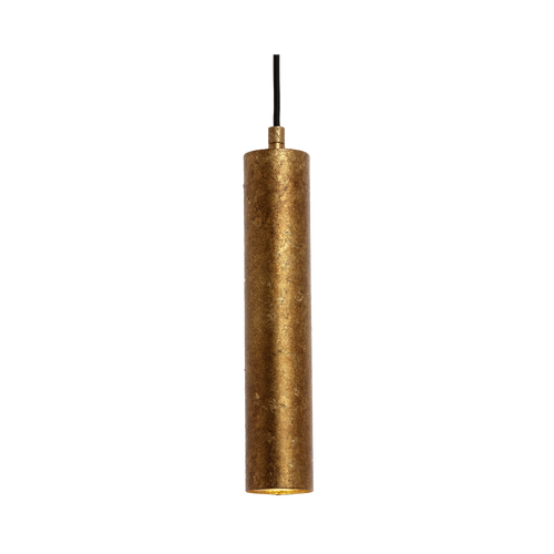 Pendant Light 30cm Gold Cylinder GU10 60W