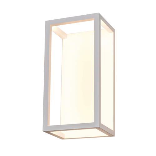 LED Wall Light White 12W Tri-CCT 950lm 240V IP65 Non-DImmable