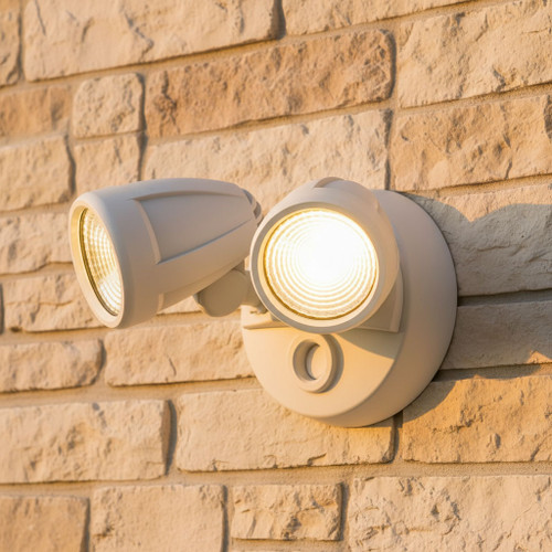 LED Security Light White 240V 24W Tri-CCT 2200lm IP54