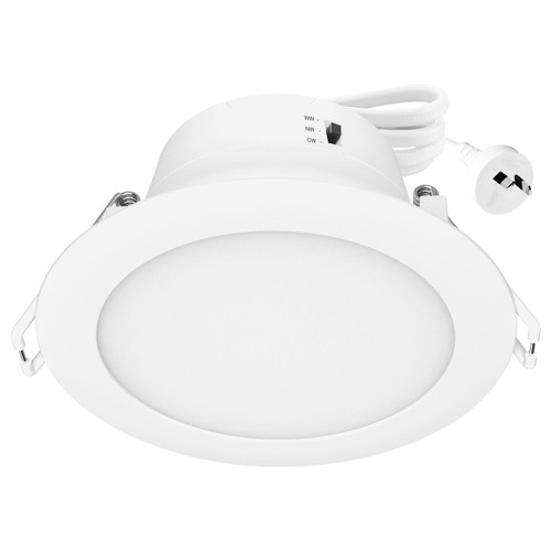 LED Downlight White 10 Pack 108mm Tri-CCT 9W 860lm IP44