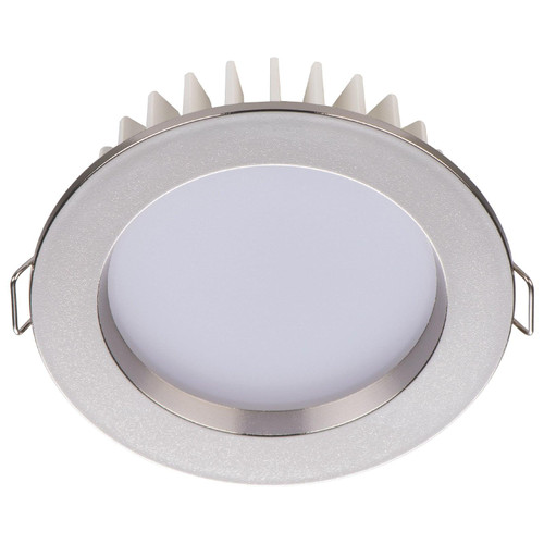 LED Downlight Chrome 8W Tri-CCT 860lm IP44 103mm Dimmable