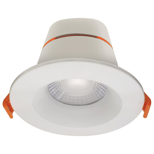 LED Downlight White 7W Tri-CCT 900lm IP44 103mm