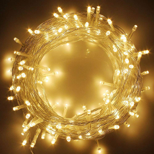 Christmas Lights 15m 150 Warm White LEDs Indoor or Outdoor IP44 240V