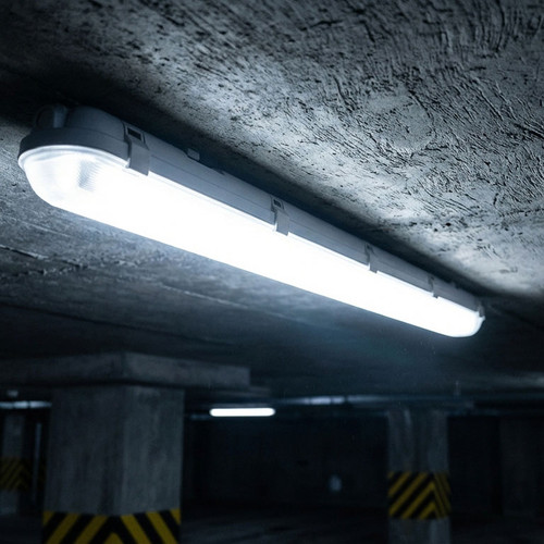 LED Batten Light 1175mm 20W/40W Tri-CCT 4100lm IP65 White