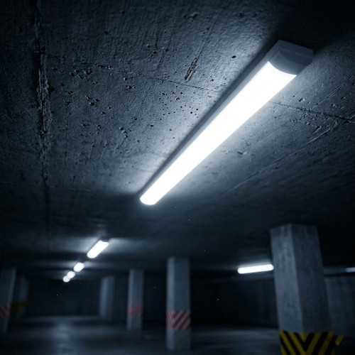 LED Batten Light 1218mm 40W Tri-CCT 4400lm IP20 White