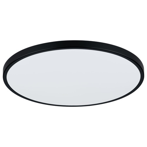 Oyster Light Black 38cm 24W Tri-CCT 1800lm IP20 Round