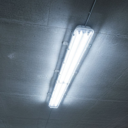 Explosion-Proof LED Emergency Batten Light 1311mm 50W 6250lm 5000K IP66 IK10