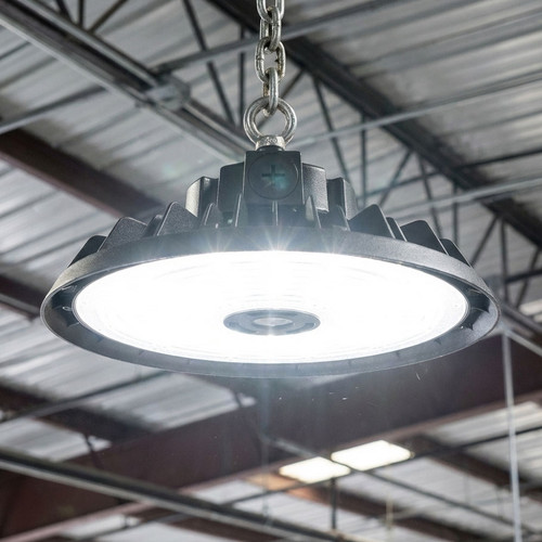 High Bay Light Black 240W Adjustable Dual-CCT 40800lm IP65 IK08 Commercial Grade