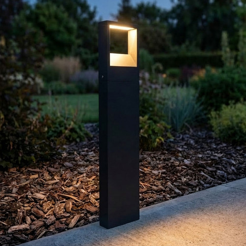 Bollard Light Black 65cm 24V 11W 3000k 800lm IP55 IK06