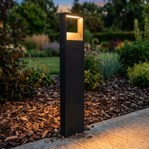 Bollard Light Black 65cm 24V 11W 3000k 800lm IP55 IK06