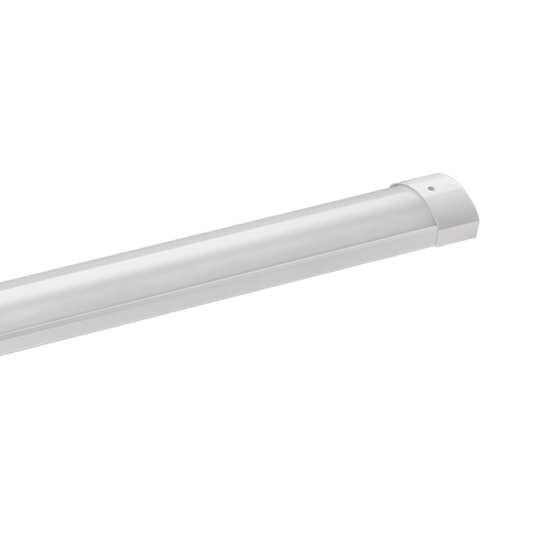 LED Batten Light White 120cm Slim 40W Adjustable Tri-CCT 5200lm IP20 IK06