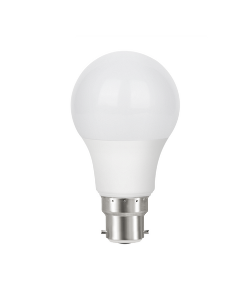 LED Globe A60 B22 10W 3000K 1050lm Frosted Dimmable IP20