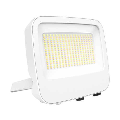 LED Flood Light White Aluminium 100W Adjustable Tri-CCT 13000lm IP65 IK08