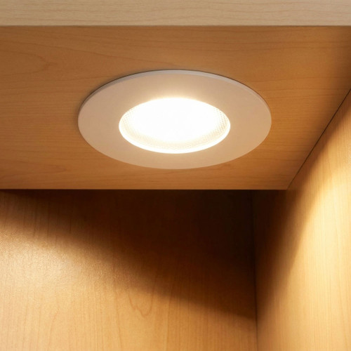 LED Cabinet Downlight White 6cm 24V 2.5W 3000K 320lm IP44