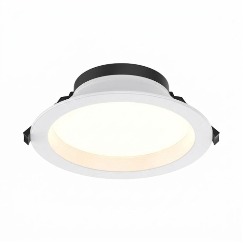 LED Downlight White 25W/20W Adjustable Tri-CCT 3050lm IP54 190mm Dimmable