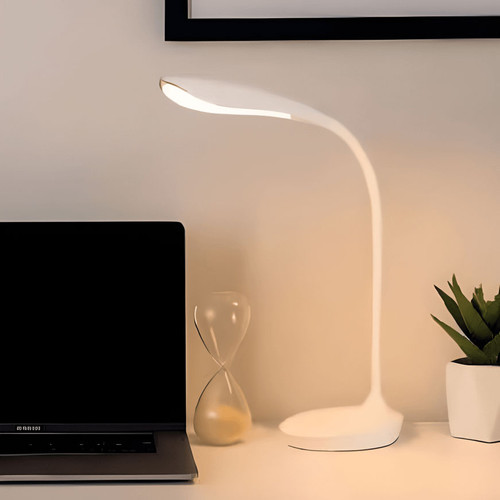 Desk Lamp White 5W 4000K 500lm With USB Port