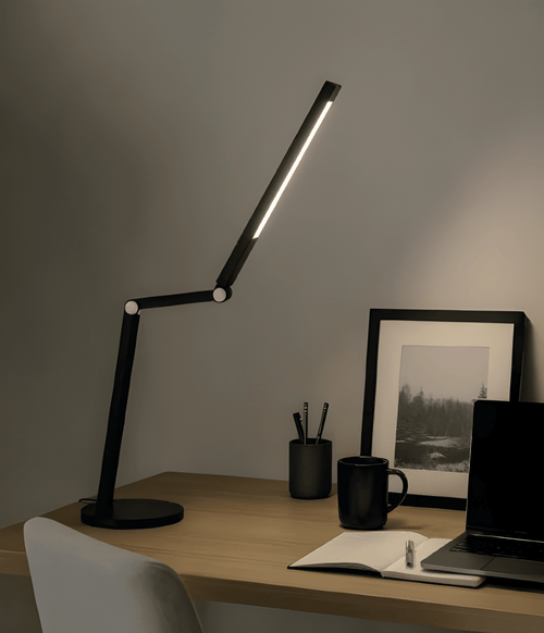 Desk Lamp Black 55cm 8W Tri-CCT 400lm Adjustable