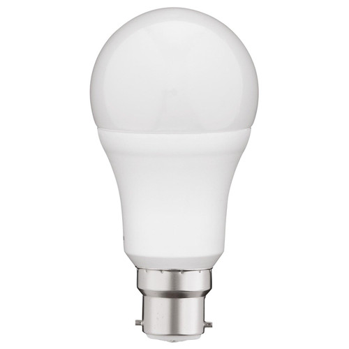 LED Globe A60 B22 6W 5700K 630lm Frosted Dimmable
