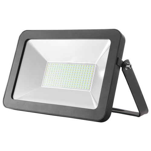 Flood Light Black 100W 5000K 10000lm IP65 IK08 Commercial Grade