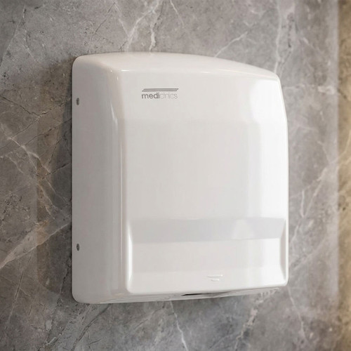 Hand Dryer White Sensor Operated 1640W 30cm