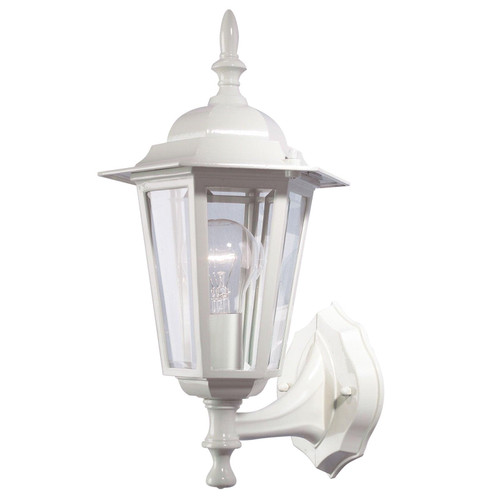Coach Light White Traditional Lantern E27 60W IP43