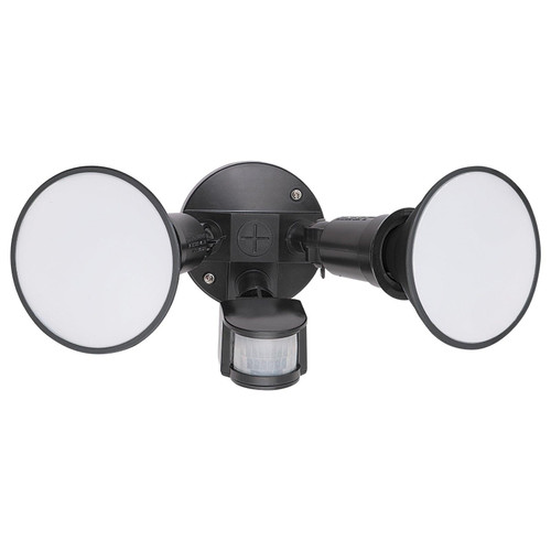 Flood Light Black Motion Sensor PAR38 24W 5700K 2400lm IP44