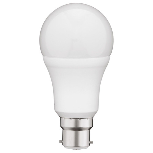 LED Globe A60 B22 9W 3000K 900lm Frosted Dimmable