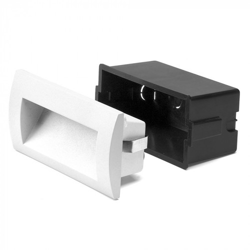 Step Light White 3W 3000K 290lm IP65 240V Rectangular
