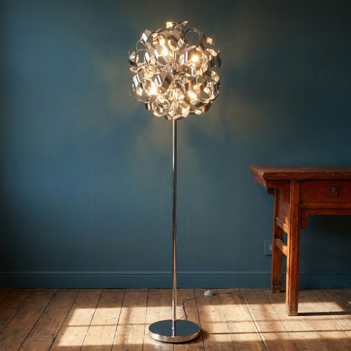 Floor Lamp Chrome G9 33W 170cm