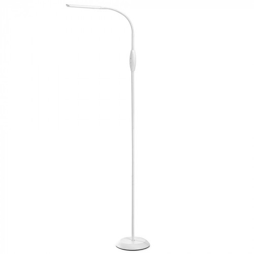 Floor Lamp White 6W Tri-CCT 600lm 145cm Adjustable