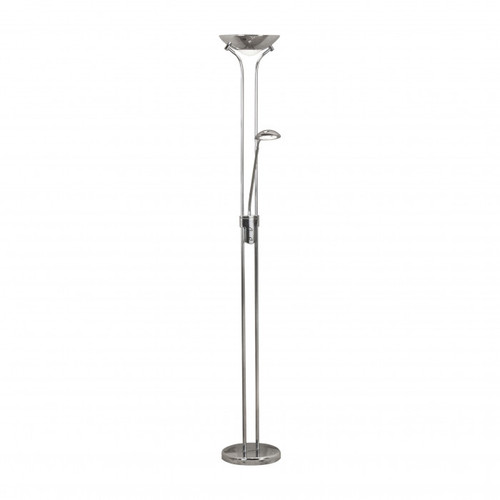 Mother and Child Floor Lamp Chrome 3000K 18W/5W 1600lm/450lm