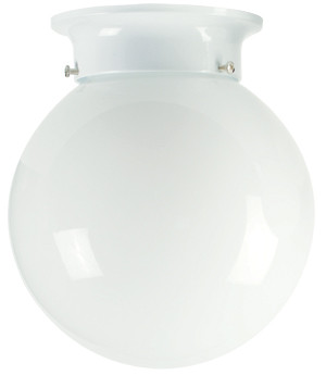 20cm Jetball Batten Fix Opal / White
