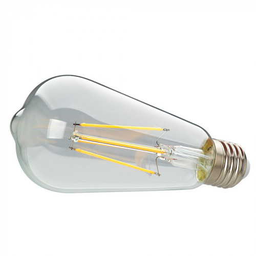 LED ST64 Filament Clear E27 8W 2700K 640lm Non-Dimmable