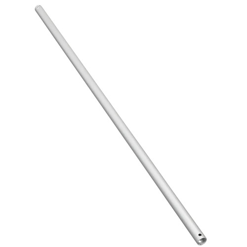 Ceiling Fan Downrod 90cm Nickel With Wiring Loom For DC WiFi Fans